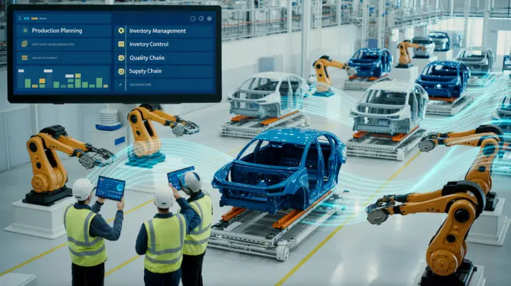 best manufacturing erp software for automobile manufacturers