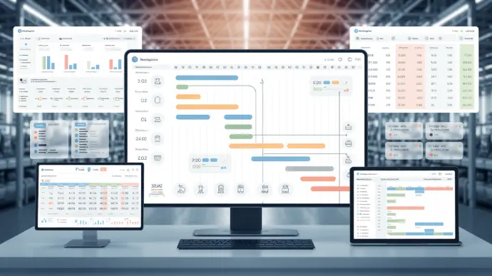 production planning in manufacturing ERP software