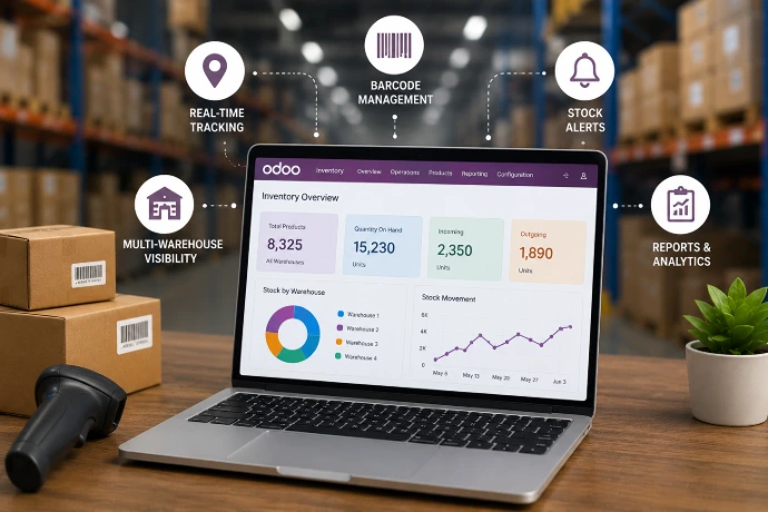 Odoo Inventory Management Software