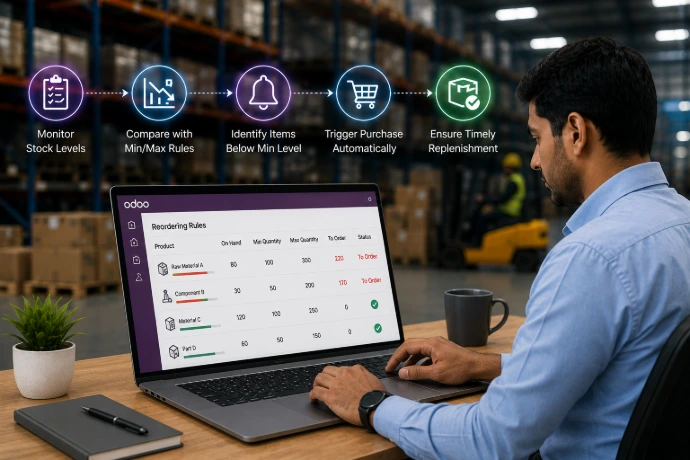Reordering Rules in Odoo