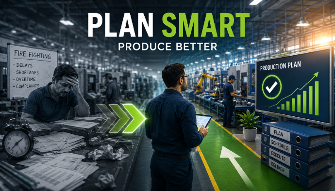 Improve Production Planning Instead of Fighting Daily Fires