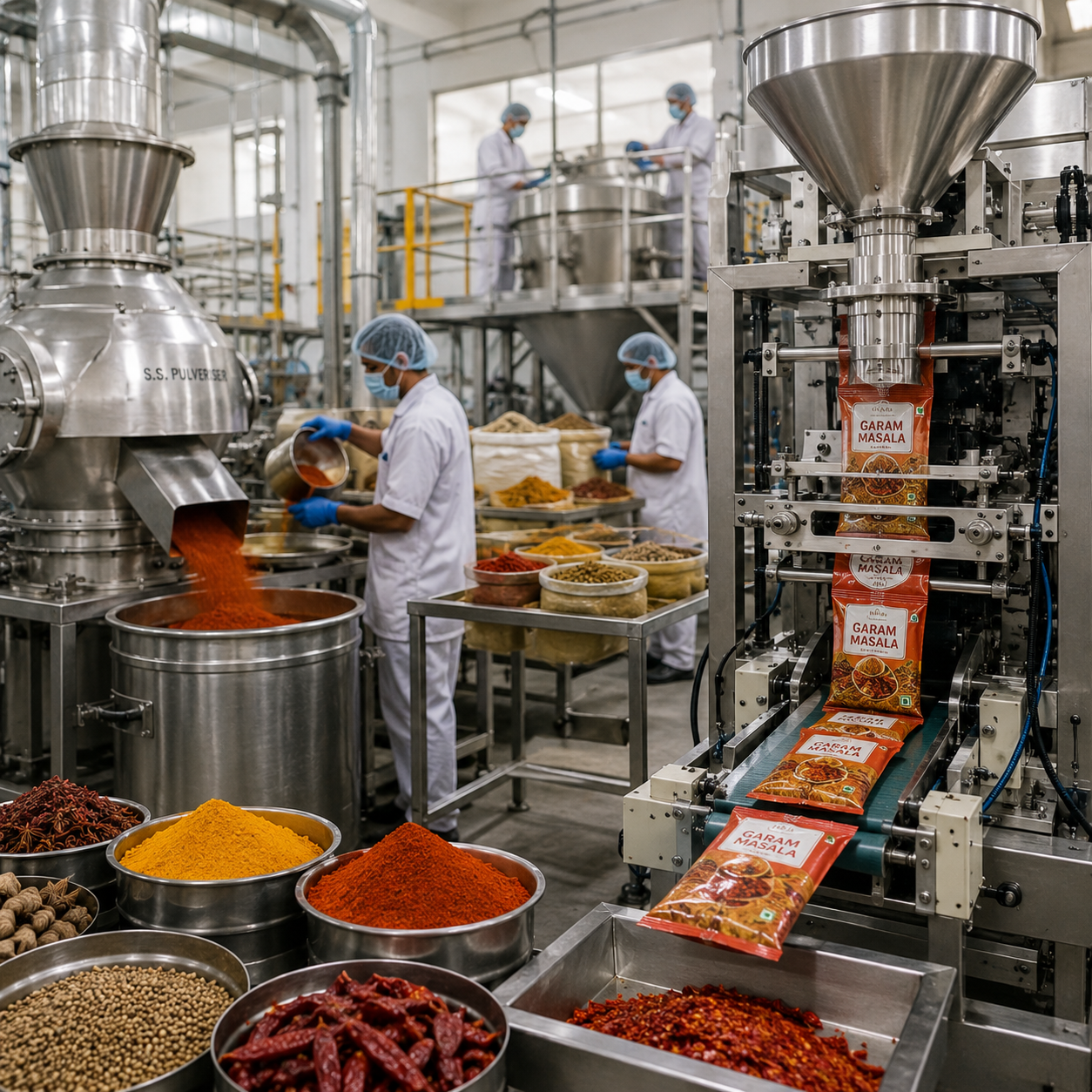 ERP for Spices & Masala Manufacturing
