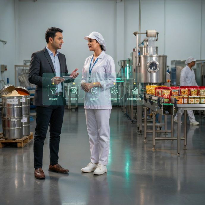 Choose Teknovative ERP for Food Manufacturing Industry