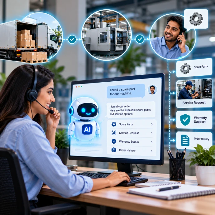 AI-Powered After-Sales Support Workflow