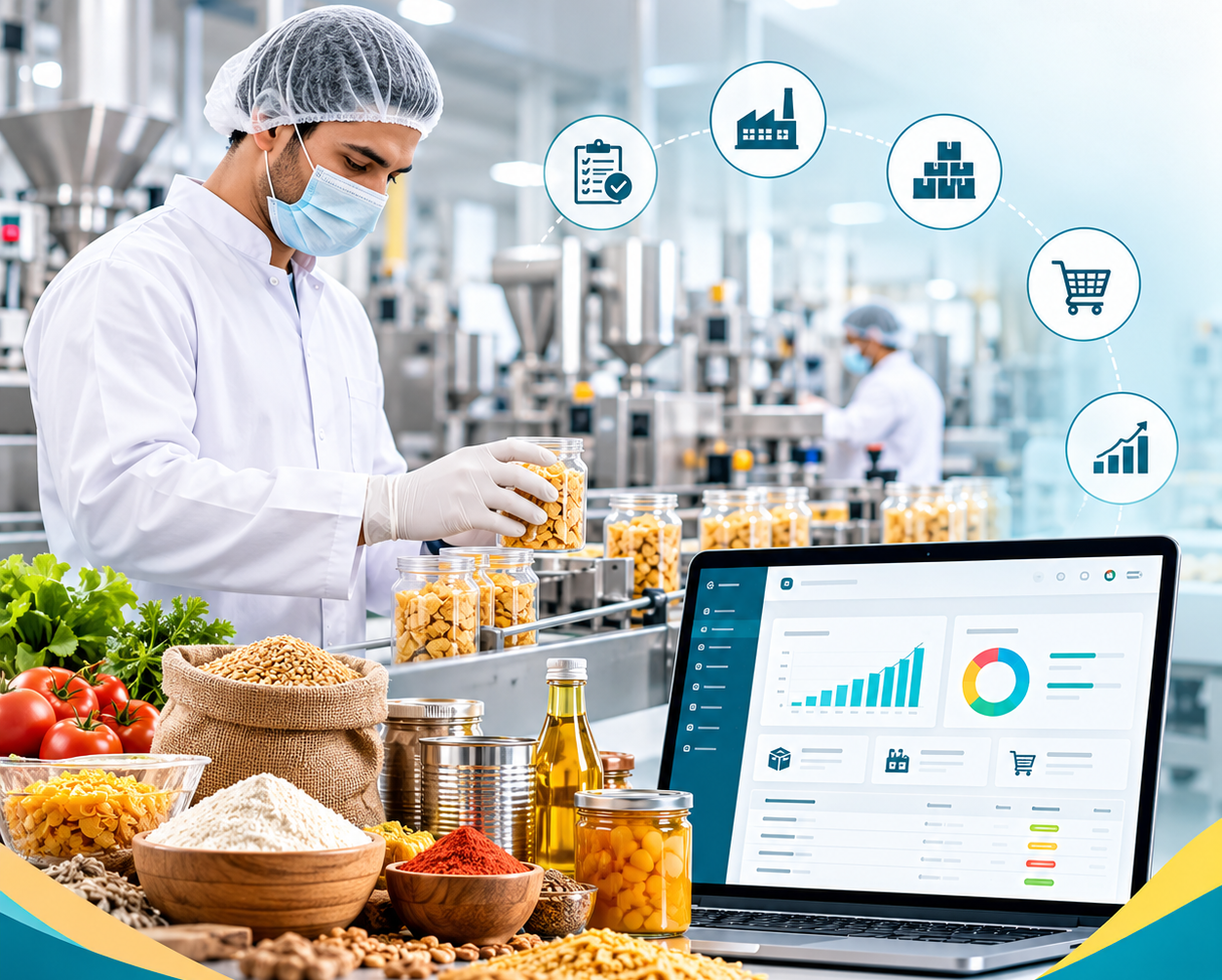 Odoo ERP Software for Food Manufacturing