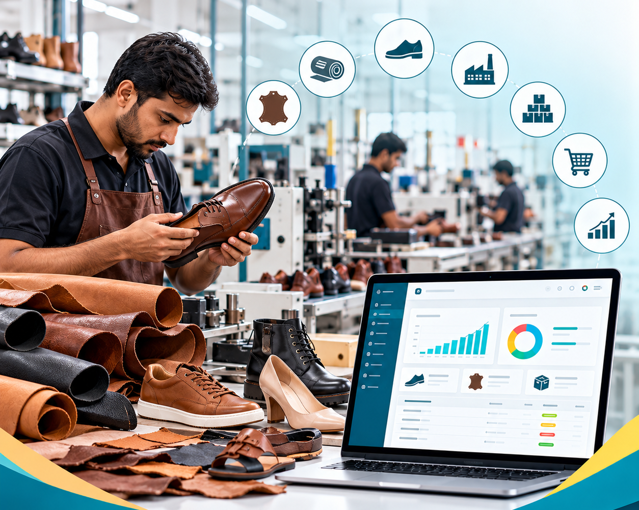 Odoo ERP Software for Leather and Footwear Manufacturing