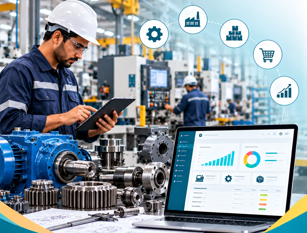 Odoo ERP Software for Machinery and Industrial Equipment Manufacturing