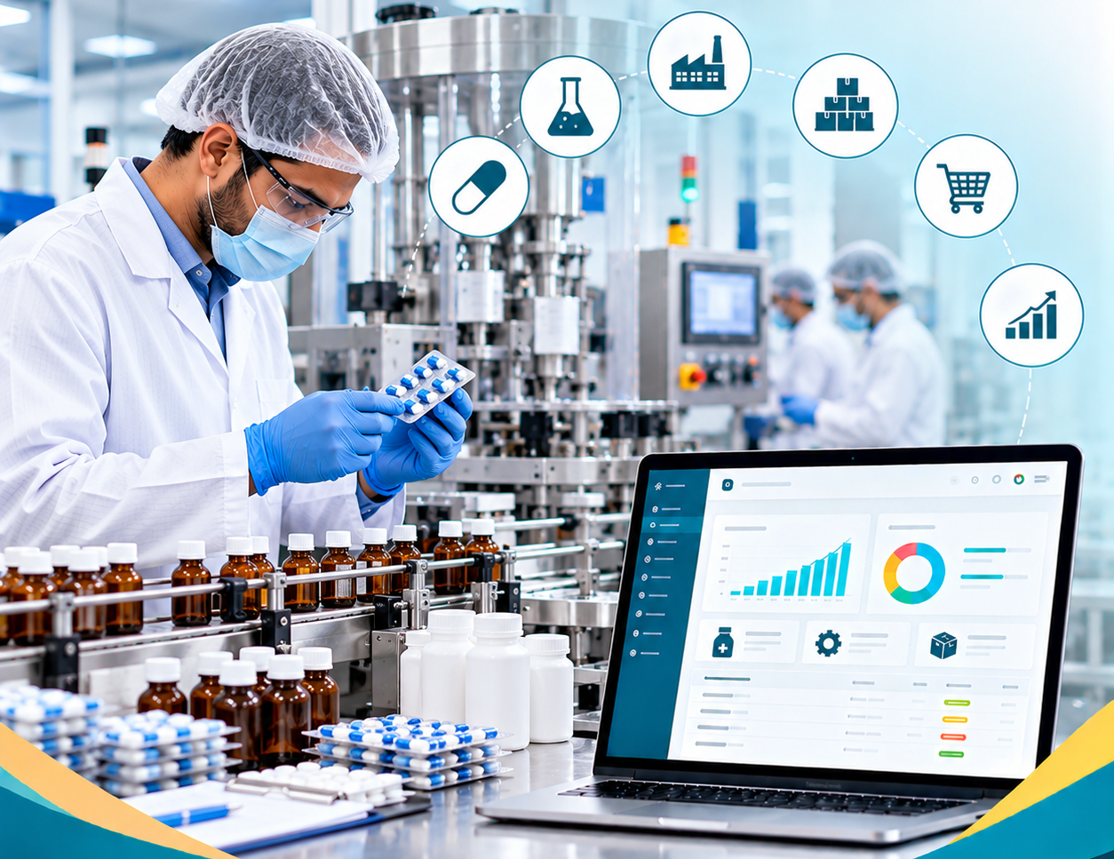 Odoo ERP Software for Pharmaceutical Manufacturing
