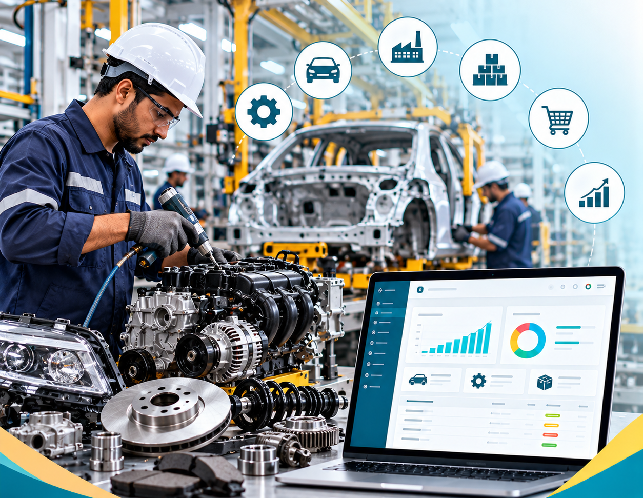 Odoo ERP Software for Automobile Manufacturing