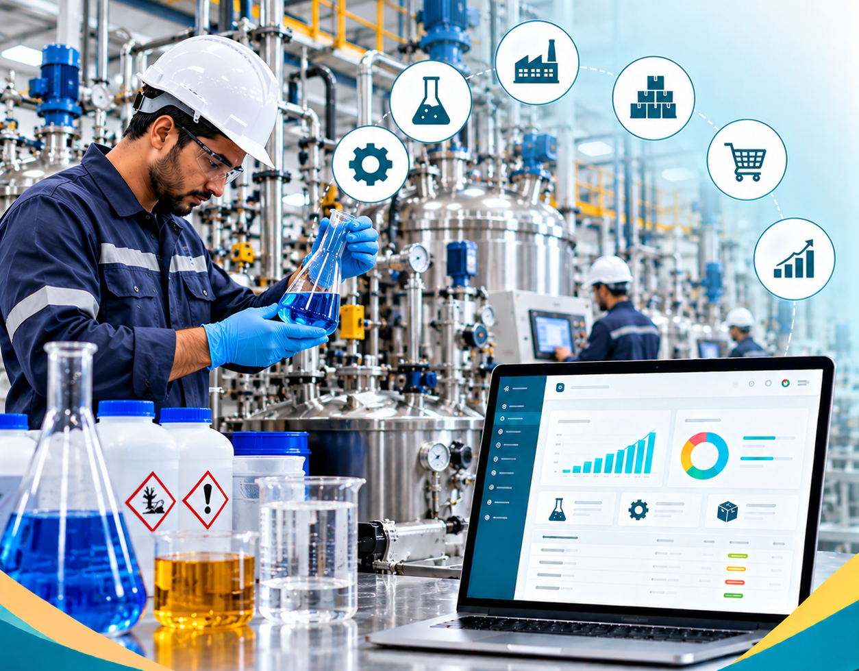 Odoo ERP Software for Chemical Manufacturing