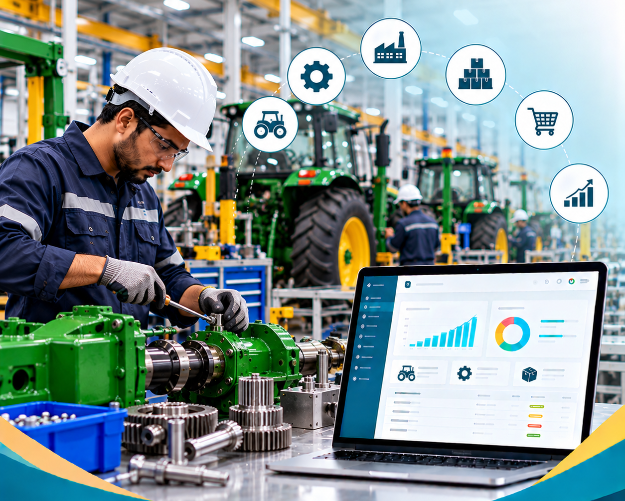 Odoo ERP Software for Agricultural Machinery Manufacturing